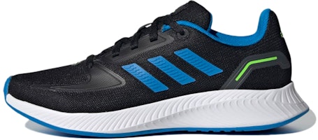 (Grade School) adidas Runfalcon 2.0 'Black Blue Rush' GX3533 (Grade School) adidas Runfalcon 2.0 'Black Blue Rush' GX3533