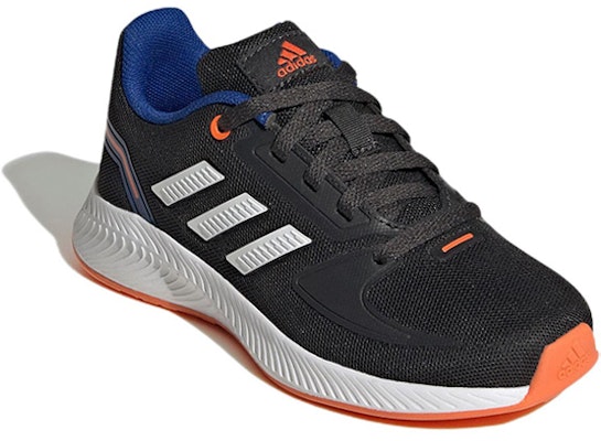 (adidas Infantil) adidas Runfalcon 2.0 'Carbon Azul Naranja' HR1410 Lookbook (adidas Infantil) adidas Runfalcon 2.0 'Carbon Azul Naranja' HR1410