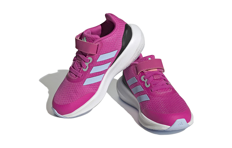 Lookbook (儿童款) adidas Runfalcon 3.0 J '明亮粉红蓝色晨曦' HP5874