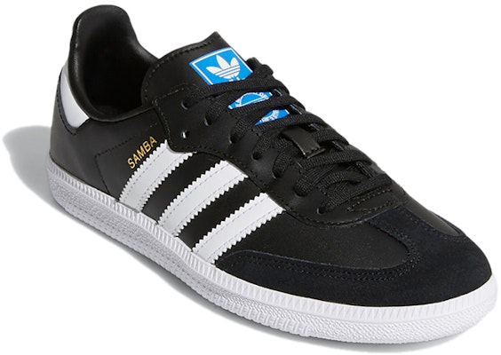 (Grade School) adidas Samba OG 'Black White' B37294 Lookbook (Grade School) adidas Samba OG 'Black White' B37294