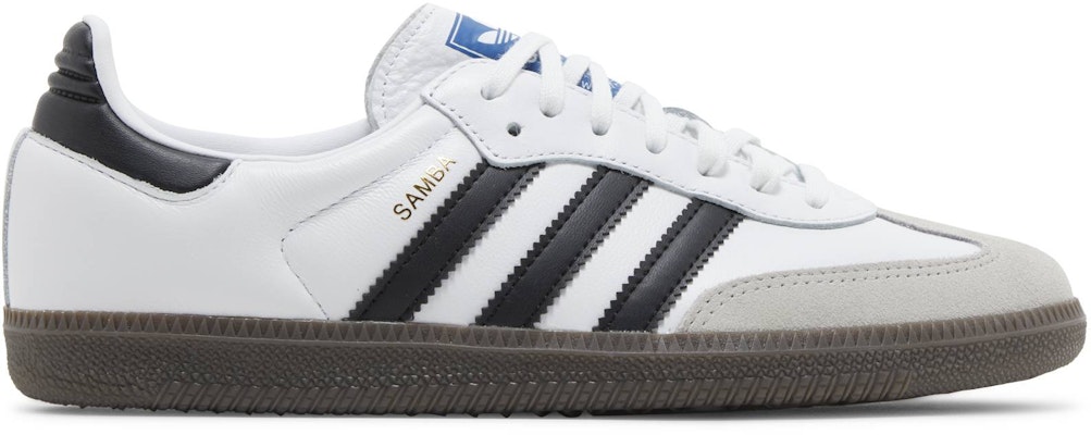 (Grade School) adidas Samba OG J 'White Black Gum' IE3675 Buy (Grade School) adidas Samba OG J 'White Black Gum' IE3675