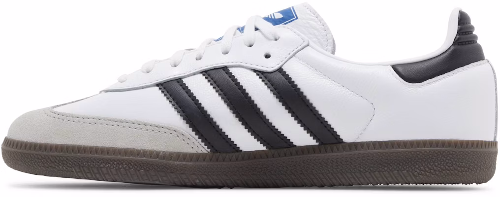 (Grade School) adidas Samba OG J 'White Black Gum' IE3675 Lookbook (Grade School) adidas Samba OG J 'White Black Gum' IE3675