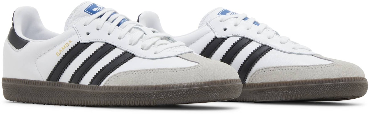 (Grade School) adidas Samba OG J 'White Black Gum' IE3675 Cheap (Grade School) adidas Samba OG J 'White Black Gum' IE3675