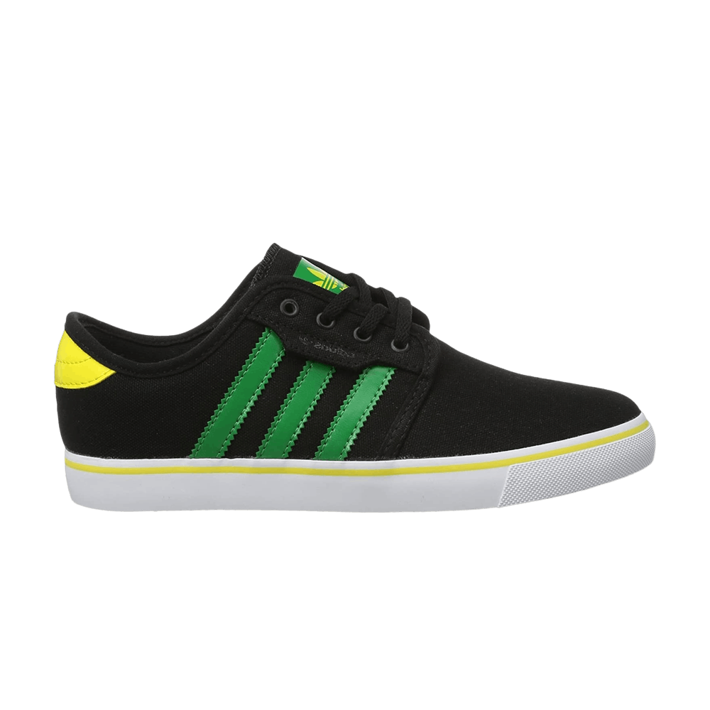 (Grade School) adidas Seeley 'Black Fairway Sun' G98090