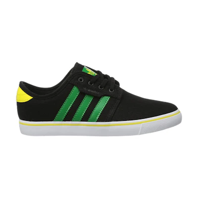 (GS) adidas Seeley 'Black Fairway Sun'