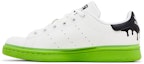 Lookbook (Kanak-Kanak) adidas Stan Smith 'Cat Drip - Putih Solid Hijau' GZ3966
