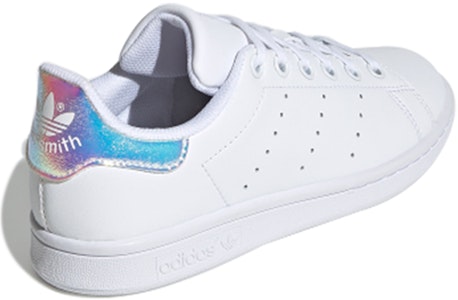 adidas Stan Smith 'White Iridescent' (Anak Sekolah) FU6673 Shop adidas Stan Smith 'White Iridescent' (Anak Sekolah) FU6673