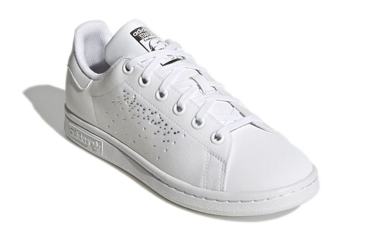 Lookbook (Infantil) adidas Stan Smith 'Blanco Brillante' GZ7387