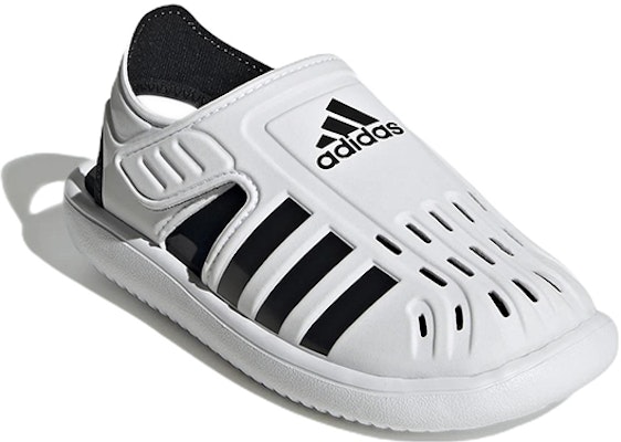 (Grade School) adidas Summer Closed Toe Water Sandal 'White Black' GW0387 Lookbook (Grade School) adidas Summer Closed Toe Water Sandal 'White Black' GW0387