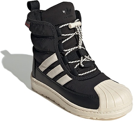 (Grade School) adidas Superstar 360 2.0 Boot 'Black Ecru Tint' GX9073 Lookbook (Grade School) adidas Superstar 360 2.0 Boot 'Black Ecru Tint' GX9073