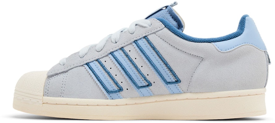 (Para Niños) adidas Superstar 'Azul Alterado Blanco' GV7949 Lookbook (Para Niños) adidas Superstar 'Azul Alterado Blanco' GV7949