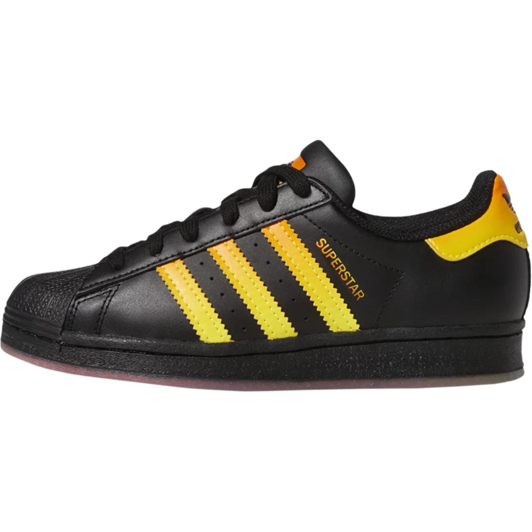 (Grade School) adidas Superstar 'Black Beam Yellow Gradient' GW2079