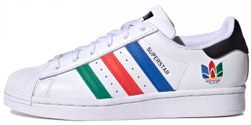 (Grade School) adidas Superstar 'Colorful Stripes - Cloud White' FW5236 Buy (Grade School) adidas Superstar 'Colorful Stripes - Cloud White' FW5236