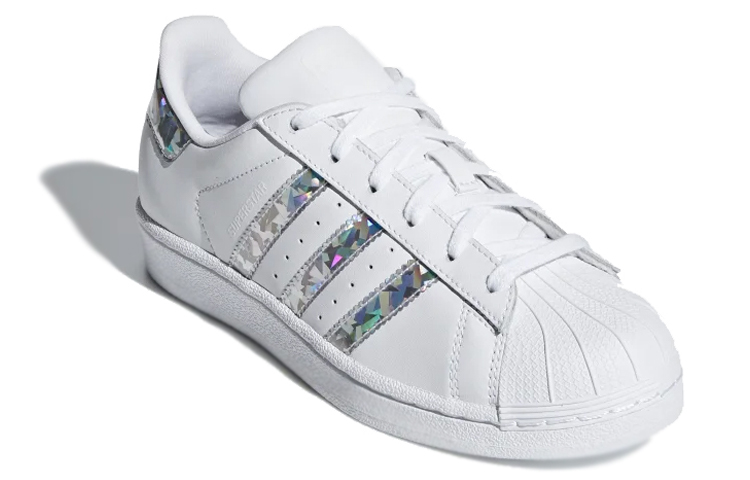 (GS) adidas Superstar 'Footwear White' 圖 3