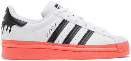 (Grade School) adidas Superstar 'Paint Drip - White Turbo' GY3327 (Grade School) adidas Superstar 'Paint Drip - White Turbo' GY3327