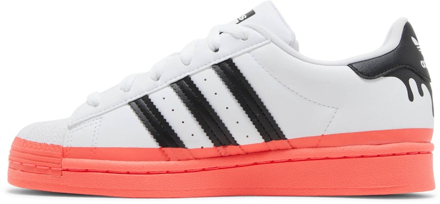 (Grade School) adidas Superstar 'Paint Drip - White Turbo' GY3327 Lookbook (Grade School) adidas Superstar 'Paint Drip - White Turbo' GY3327