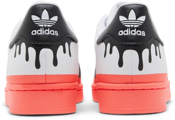 (Grade School) adidas Superstar 'Paint Drip - White Turbo' GY3327 Details for (Grade School) adidas Superstar 'Paint Drip - White Turbo' GY3327