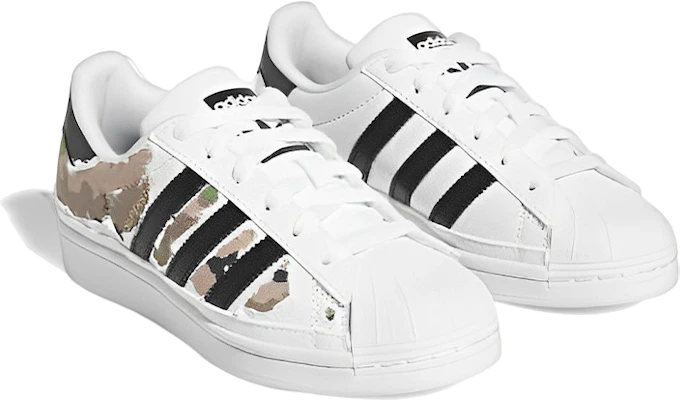 (小學年齡)adidas Superstar 'Tear Away Camo' GW4066 Lookbook (小學年齡)adidas Superstar 'Tear Away Camo' GW4066