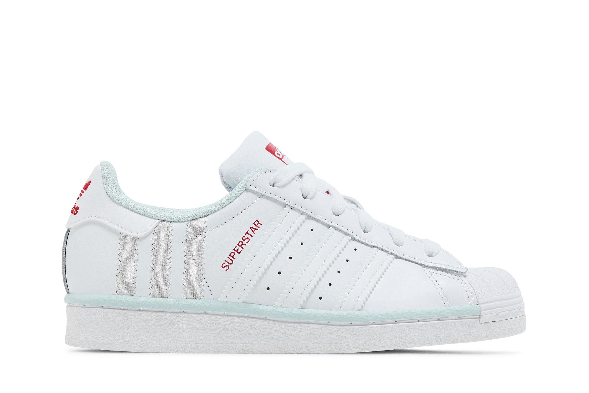 Buy (Grade School) adidas Superstar 'White Almost Blue' FZ6254