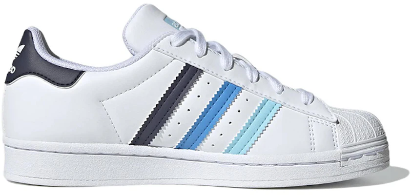 (Grade School) adidas Superstar ''Wit Bliss Blauw'' GY9327 Order (Grade School) adidas Superstar ''Wit Bliss Blauw'' GY9327