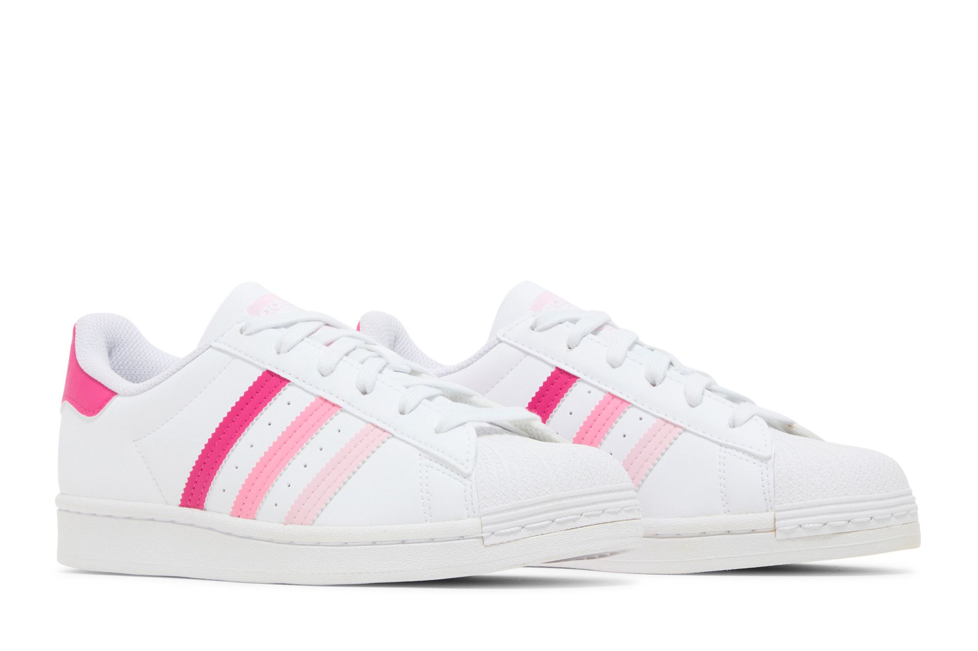 Cheap (Grade School) adidas Superstar ''Weiß Bliss Rosa'' GY9328