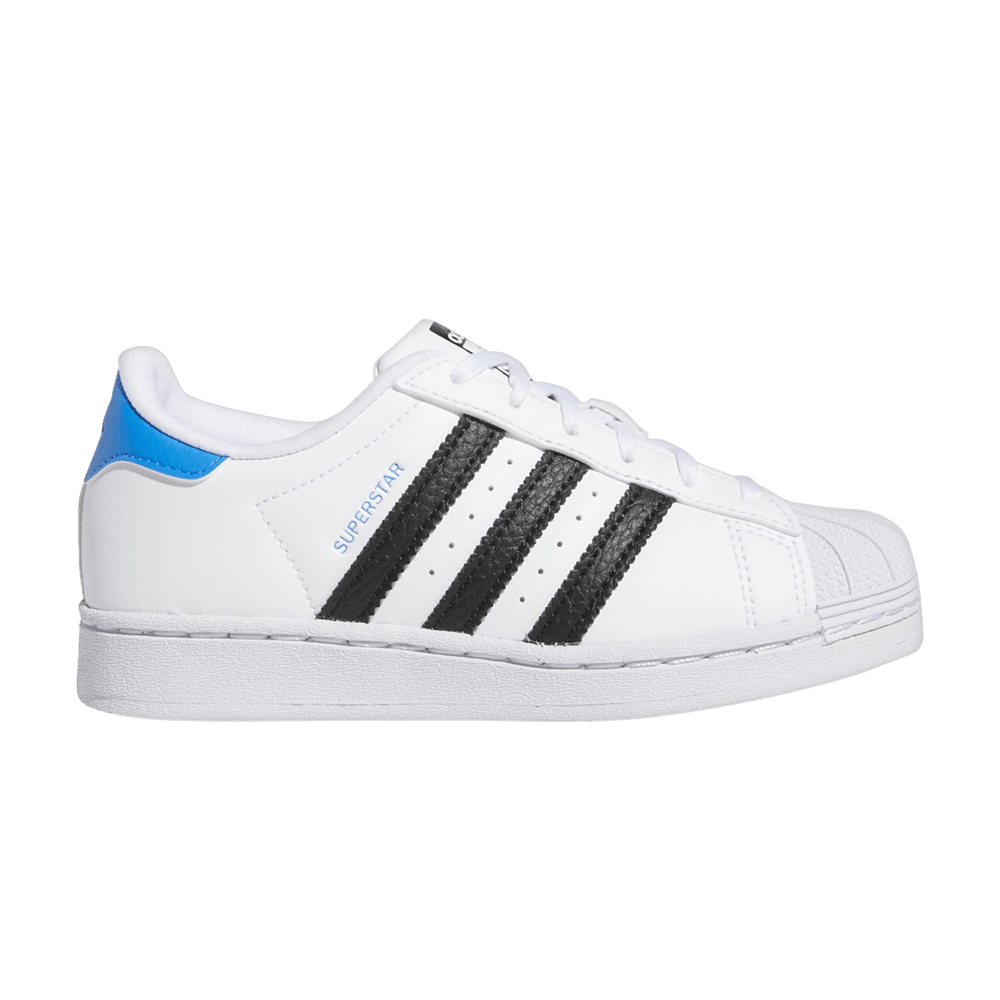 (GS) adidas Superstar 'White Blue Rush'