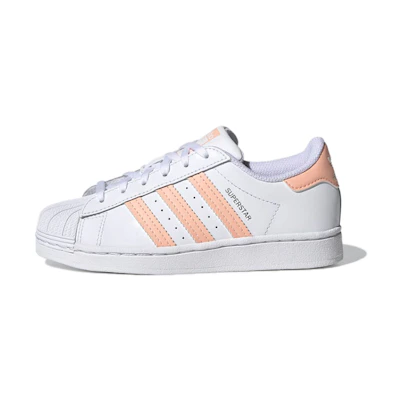 (GS) adidas Superstar 'White Haze Coral'
