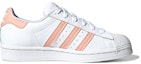 Order 아디다스 슈퍼스타 '화이트 헤이즈 코랄' (초등학생) GZ9097