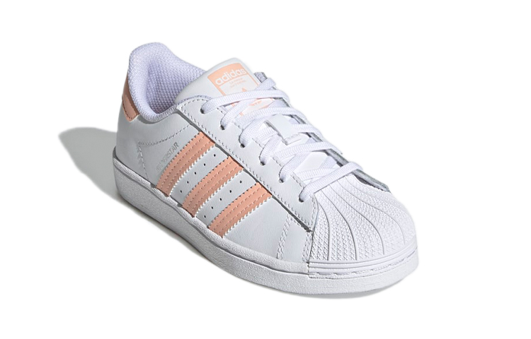 (GS) adidas Superstar 'White Haze Coral' 圖 3