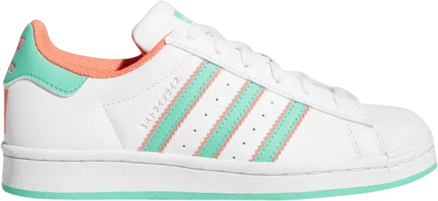 GS アディダス スーパースター "白/グリーン" (Adidas Superstar "Shiro/Gurīn") GV6987 Buy GS アディダス スーパースター "白/グリーン" (Adidas Superstar "Shiro/Gurīn") GV6987
