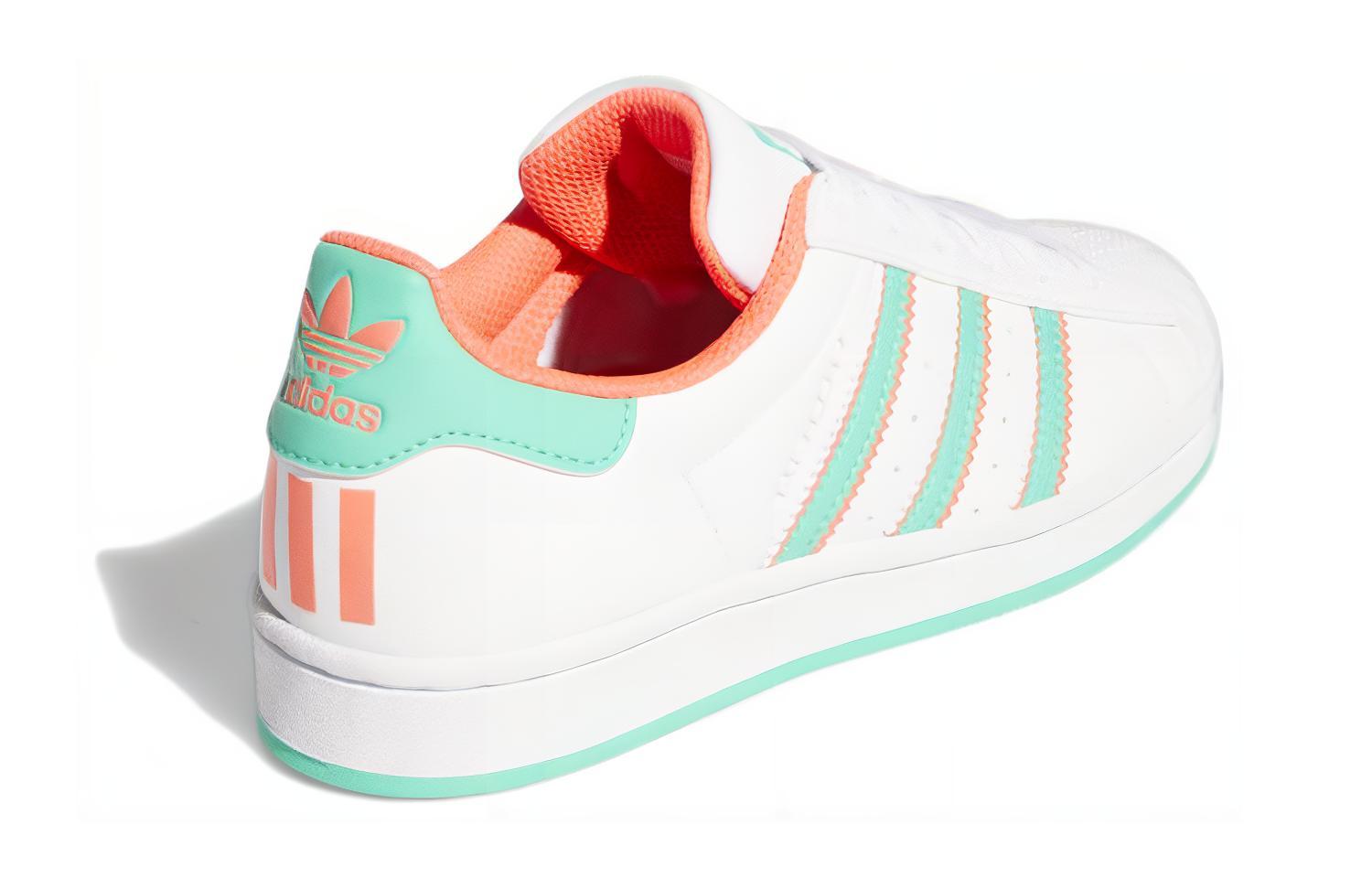 (GS) adidas Superstar 'White Hi-Res Green' 圖 4