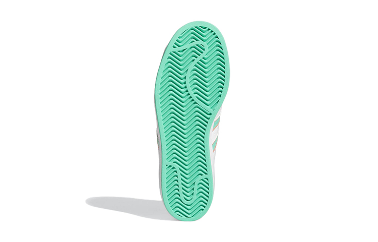(GS) adidas Superstar 'White Hi-Res Green' 圖 6