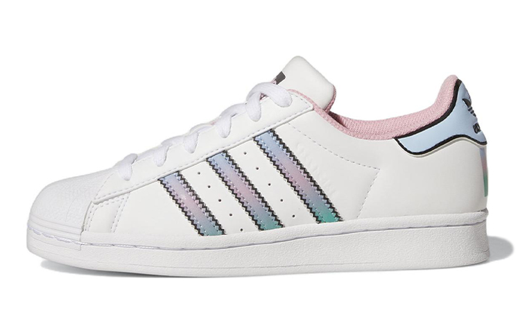 Buy (초등학생용) 아디다스 슈퍼스타 '화이트 라이트 핑크' HQ1126 HQ1126