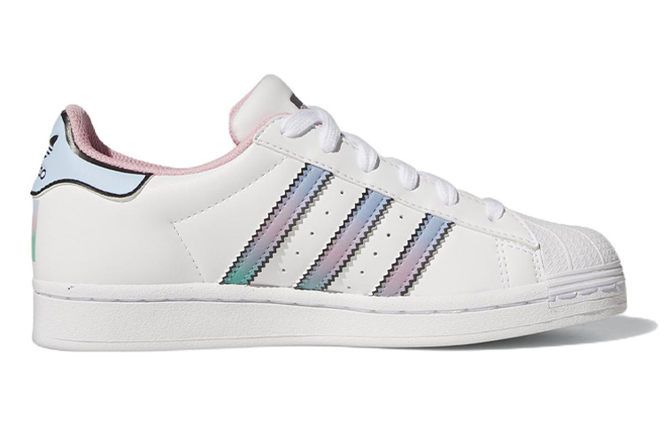 Order (초등학생용) 아디다스 슈퍼스타 '화이트 라이트 핑크' HQ1126 HQ1126
