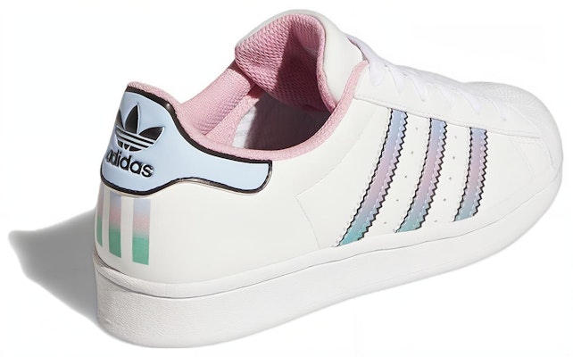 (Escolar) adidas Superstar 'Blanco Rosa Claro' HQ1126 Shop (Escolar) adidas Superstar 'Blanco Rosa Claro' HQ1126