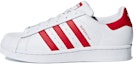 Buy (Grade School) adidas Superstar 'White Scarlet' CG6609
