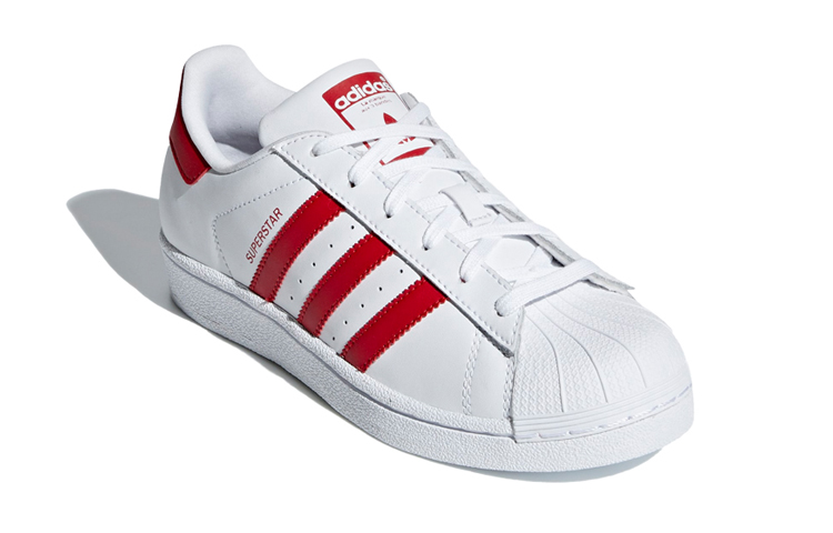 Lookbook (adidas para Niños) adidas Superstar 'Blanco Escarlata' CG6609