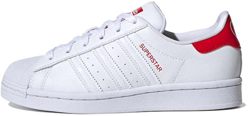 (Grade School) adidas Superstar 'White Scarlet' FW0817 Buy (Grade School) adidas Superstar 'White Scarlet' FW0817