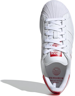 (Grade School) adidas Superstar 'White Scarlet' FW0817 Purchase (Grade School) adidas Superstar 'White Scarlet' FW0817