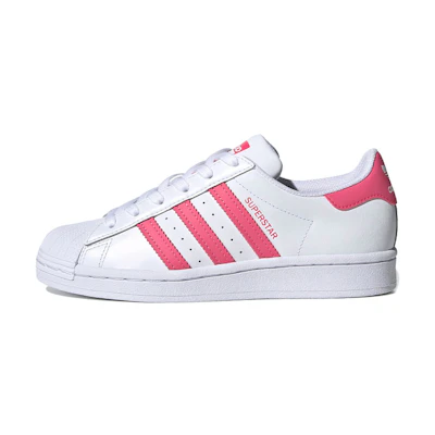 (GS) adidas Superstar 'White Super Pink'