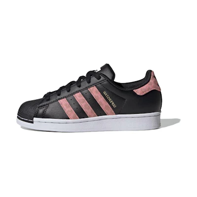(GS) adidas Superstar Big Kid 'Black Wonder Clay Leopard'
