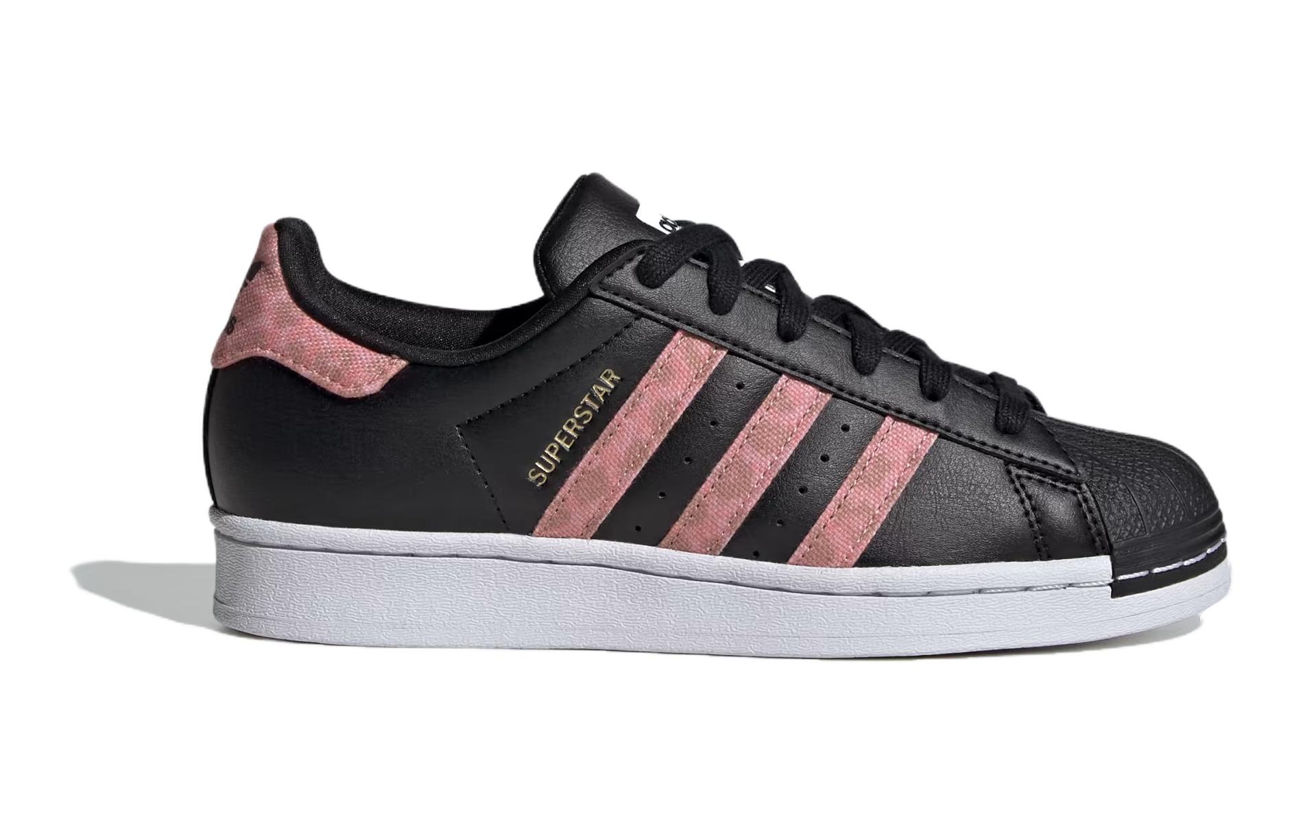 (GS) adidas Superstar Big Kid 'Black Wonder Clay Leopard' 圖 2