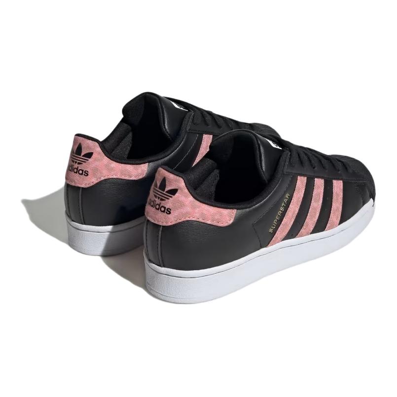 (GS) adidas Superstar Big Kid 'Black Wonder Clay Leopard' 圖 3