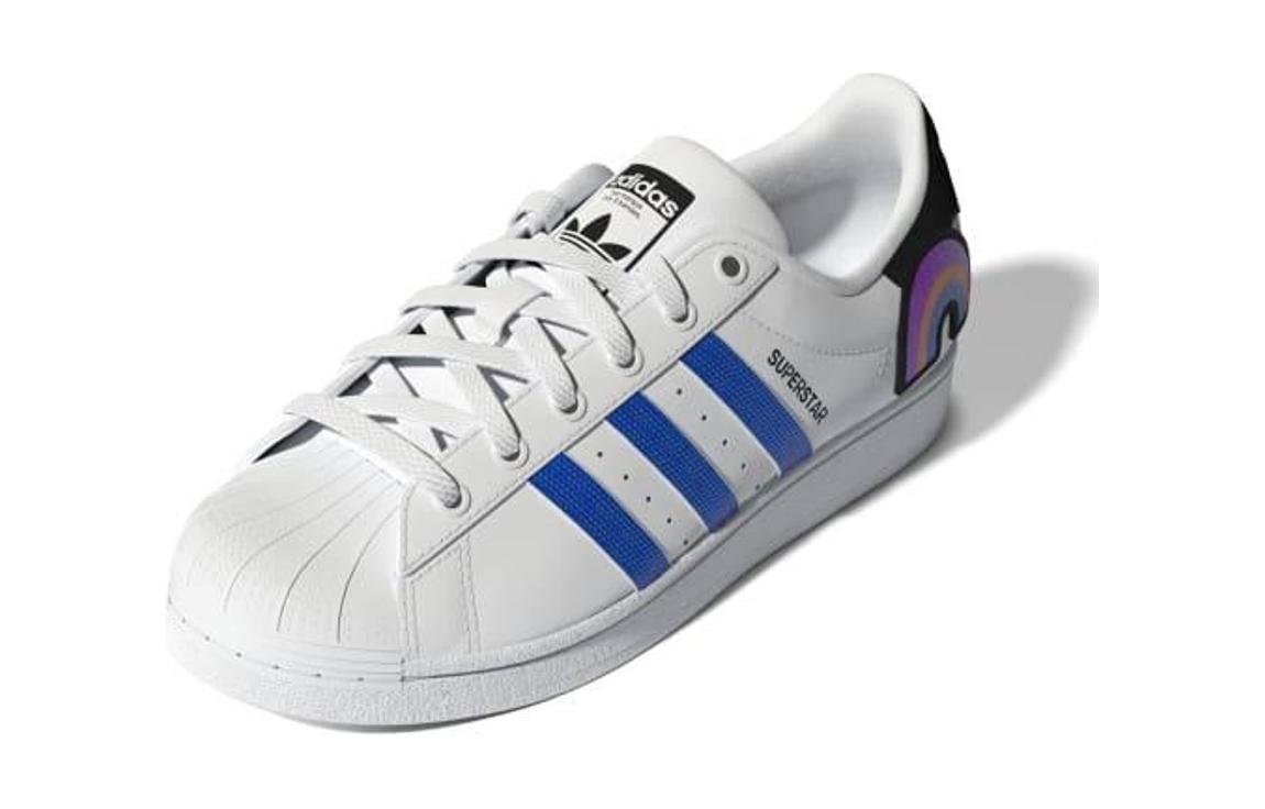 (GS) adidas Superstar Big Kid 'Rainbow Decal' 圖 2