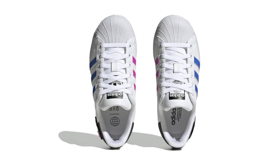 (GS) adidas Superstar Big Kid 'Rainbow Decal' 圖 4