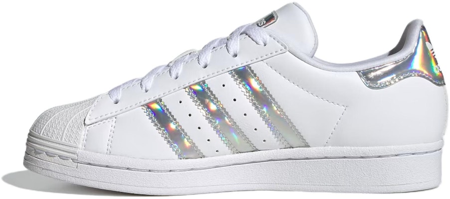 (Grade School) adidas Superstar Big Kid 'White Iridescent' IG0238 Buy (Grade School) adidas Superstar Big Kid 'White Iridescent' IG0238