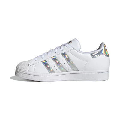 (GS) adidas Superstar Big Kid 'White Iridescent'