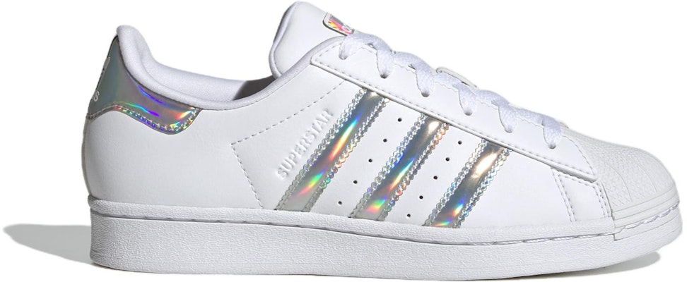(Grade School) adidas Superstar Big Kid 'White Iridescent' IG0238 Order (Grade School) adidas Superstar Big Kid 'White Iridescent' IG0238