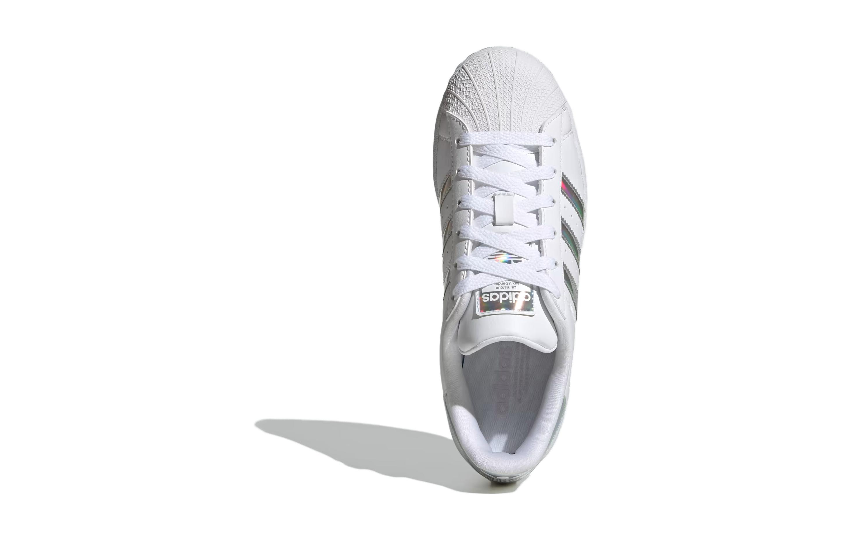 Purchase (Grade School) adidas Superstar Big Kid 'White Iridescent' IG0238