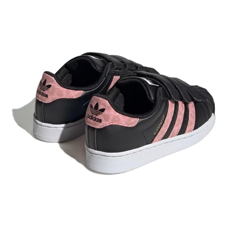 (GS) adidas Superstar Little Kid 'Black Wonder Clay Leopard' 圖 4